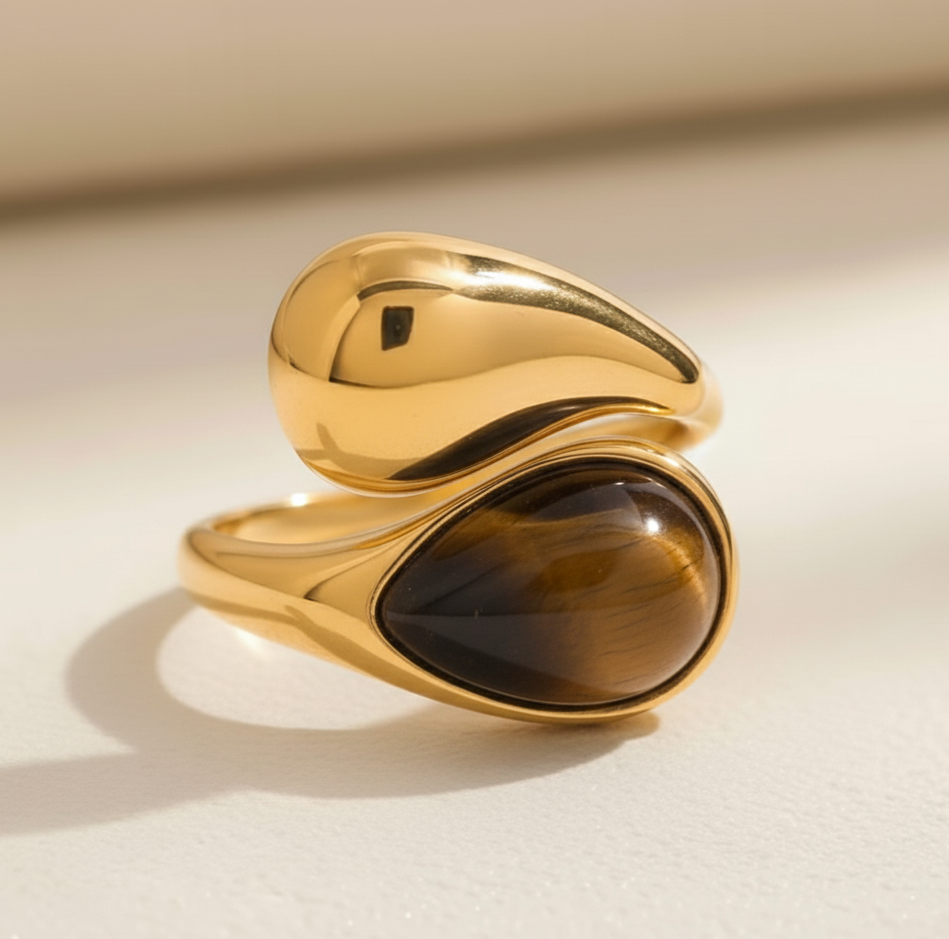 טבעת לונה - אבן לבחירה