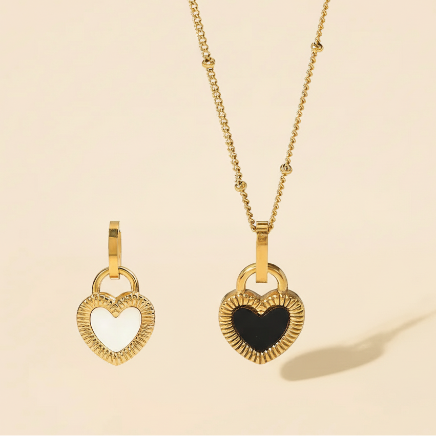 שרשרת אליזבת - תליון דו צדדי