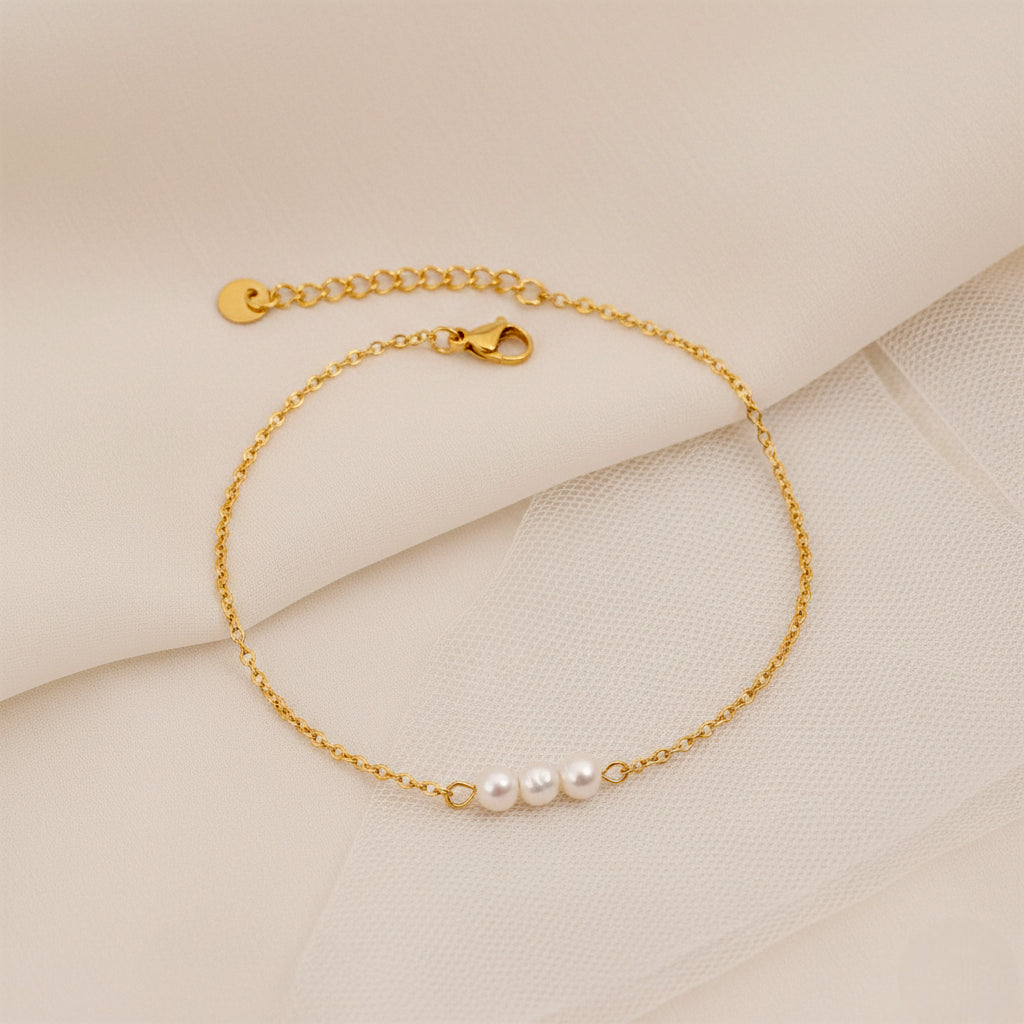 צמיד רגל פרלה