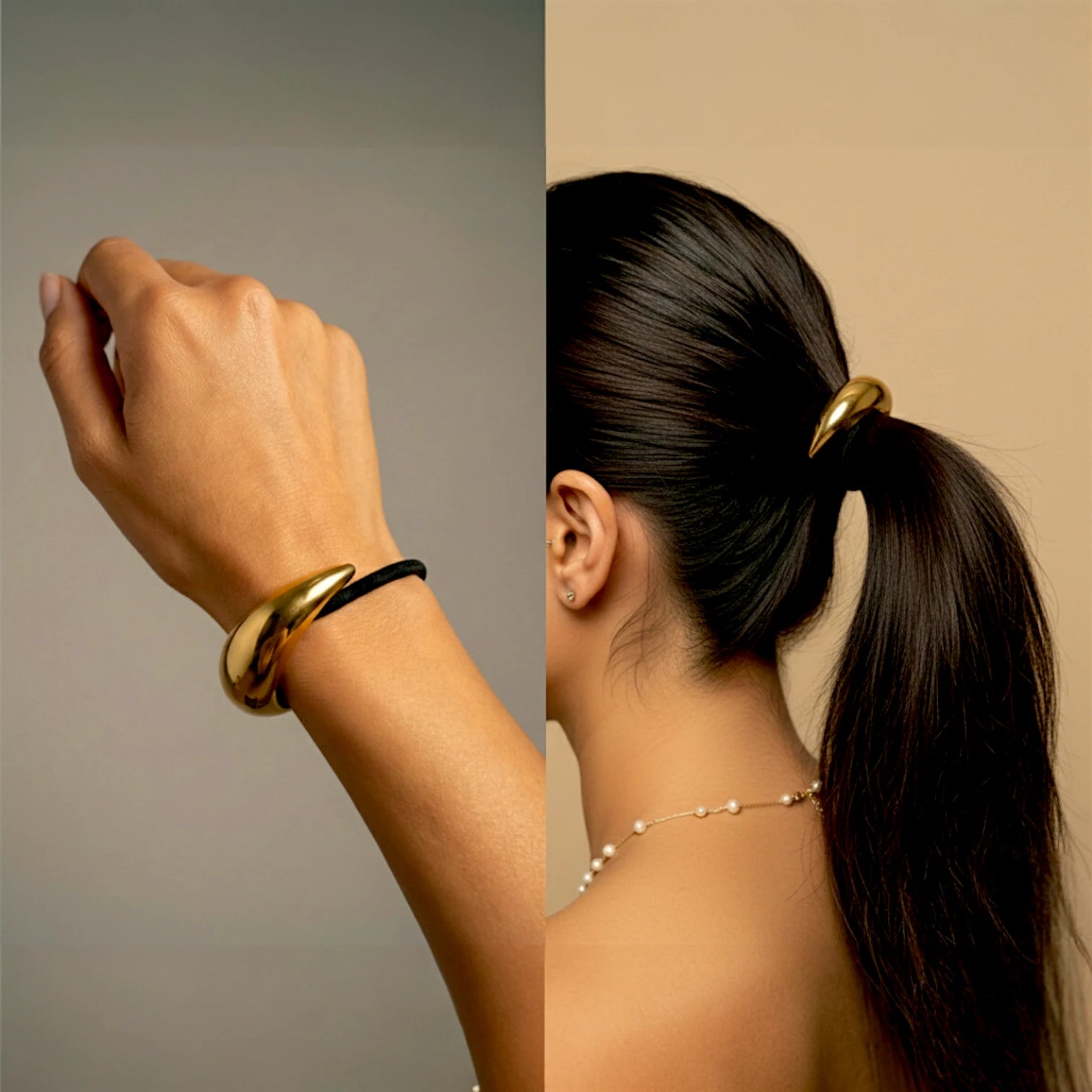 גומיית שיער תכשיטית