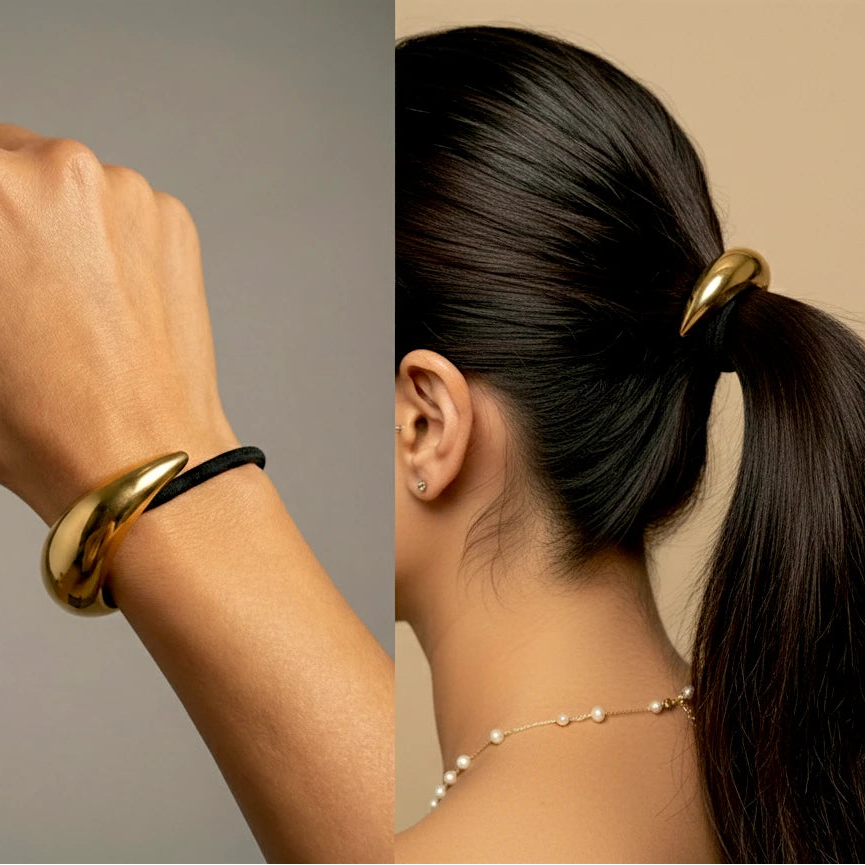 גומיית שיער תכשיטית