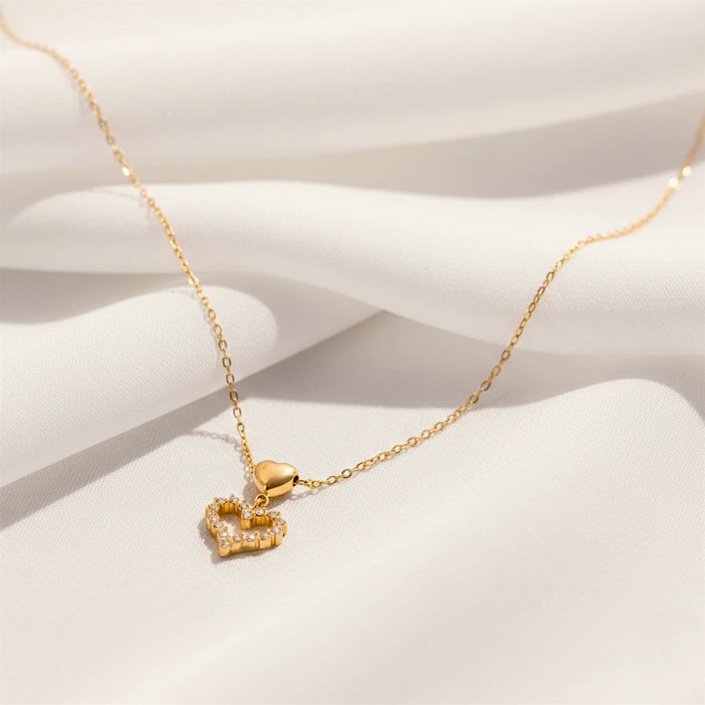 שרשרת קלרה – לב פתוח