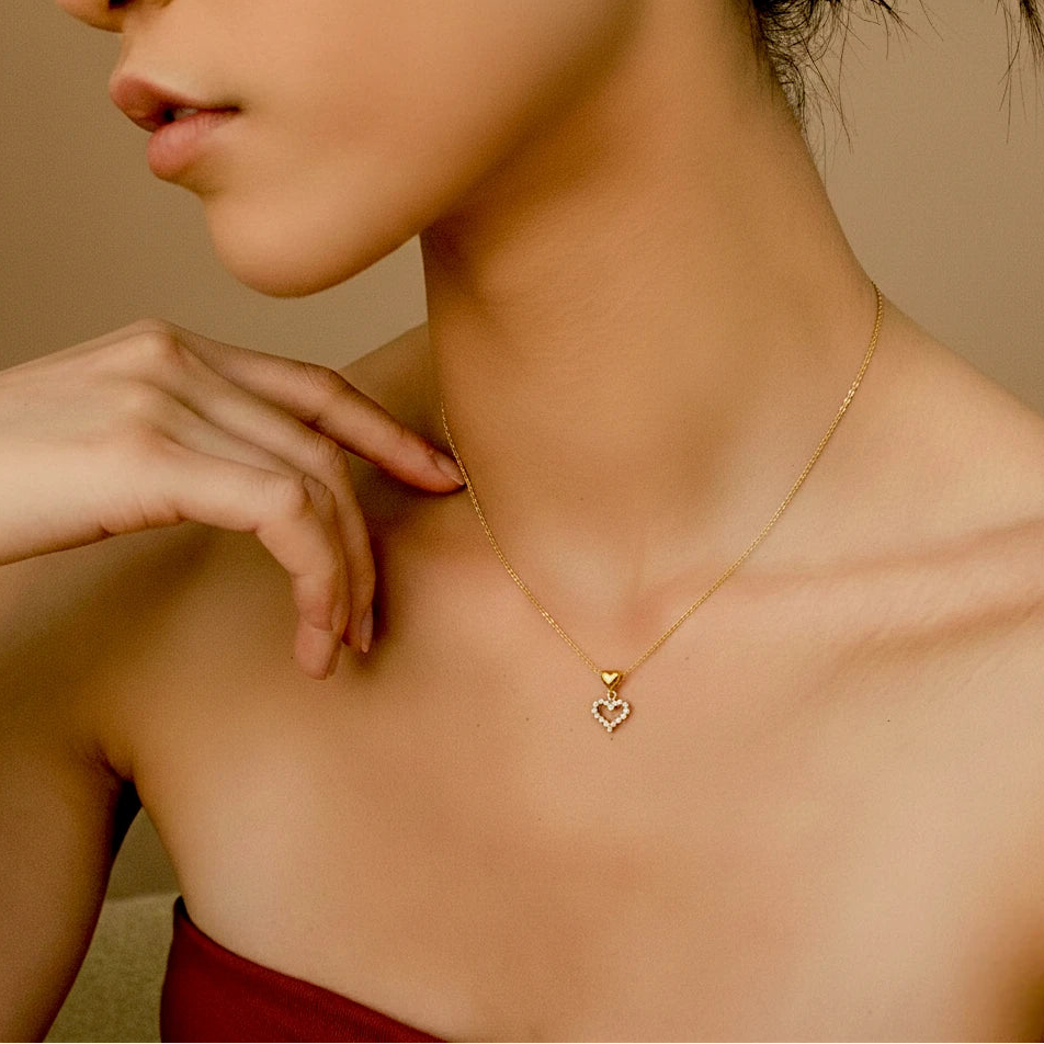 שרשרת קלרה – לב פתוח