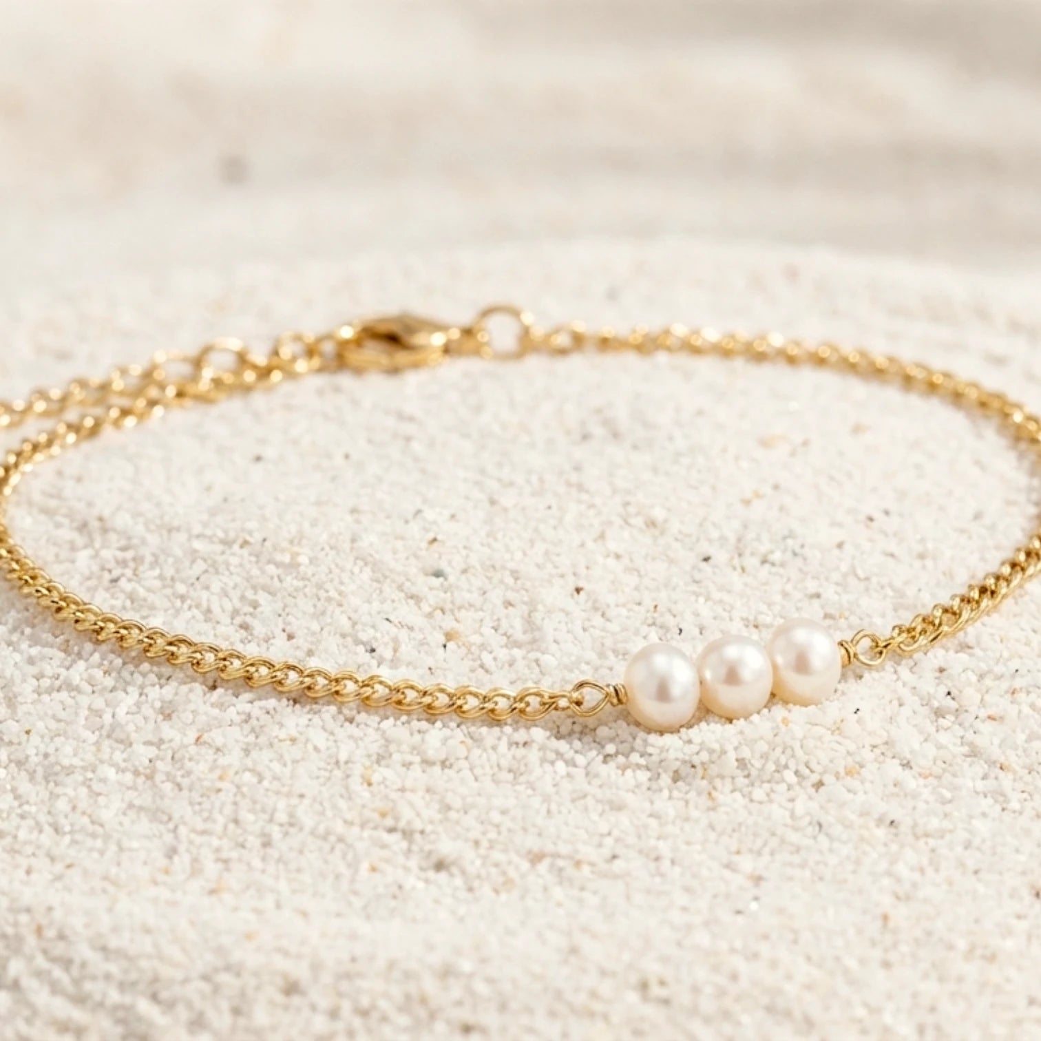 צמיד רגל פרלה