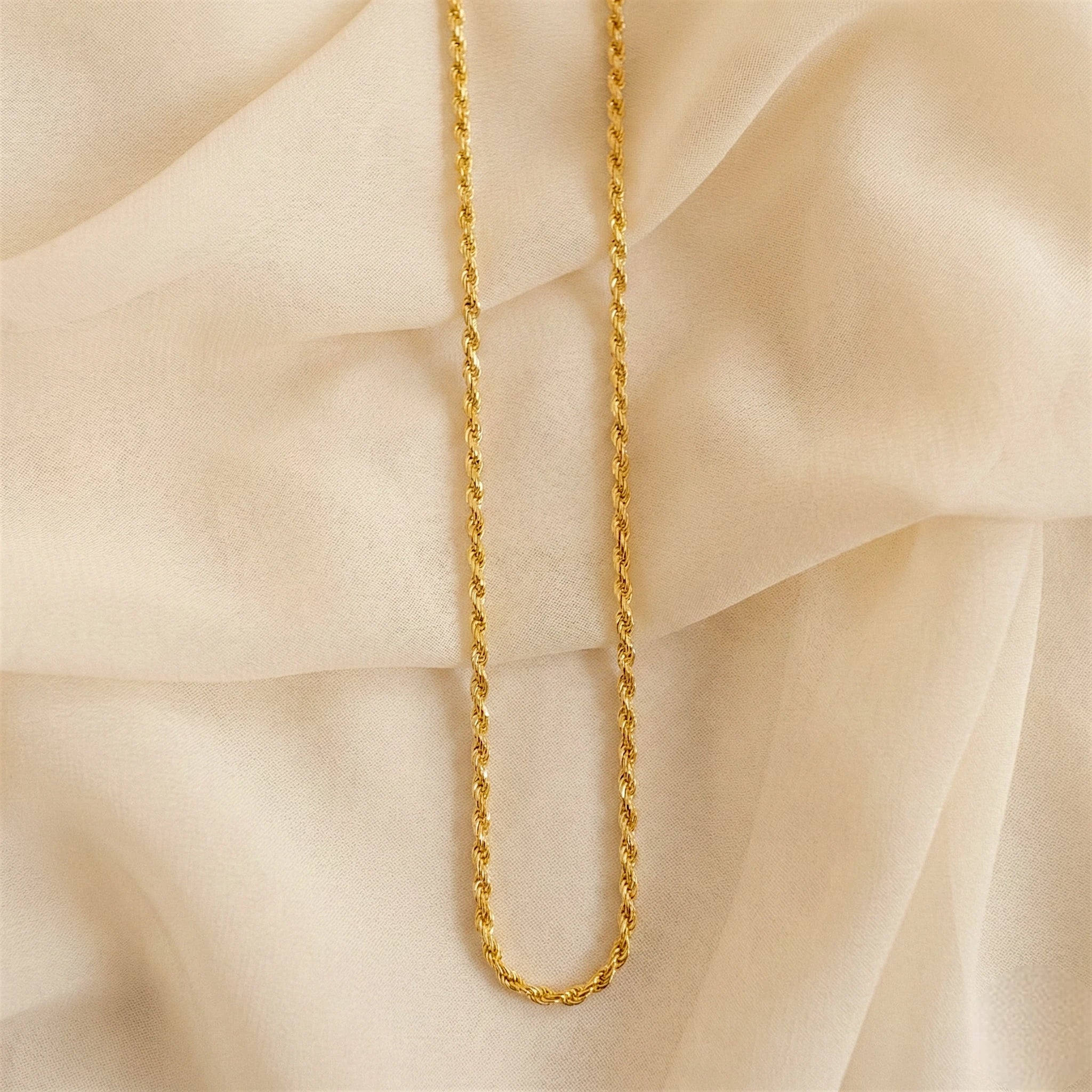 שרשרת סיפאל - חבל זהב דקה