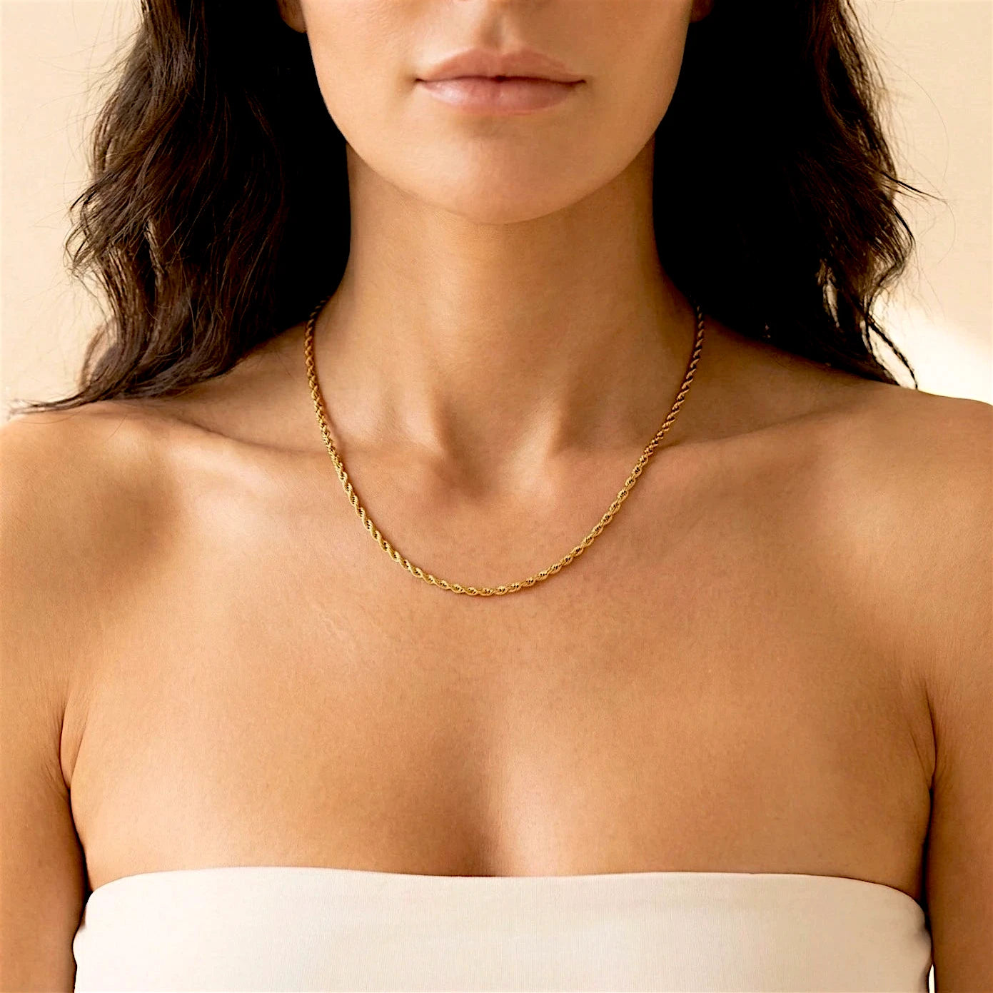 שרשרת סיפאל - חבל זהב דקה