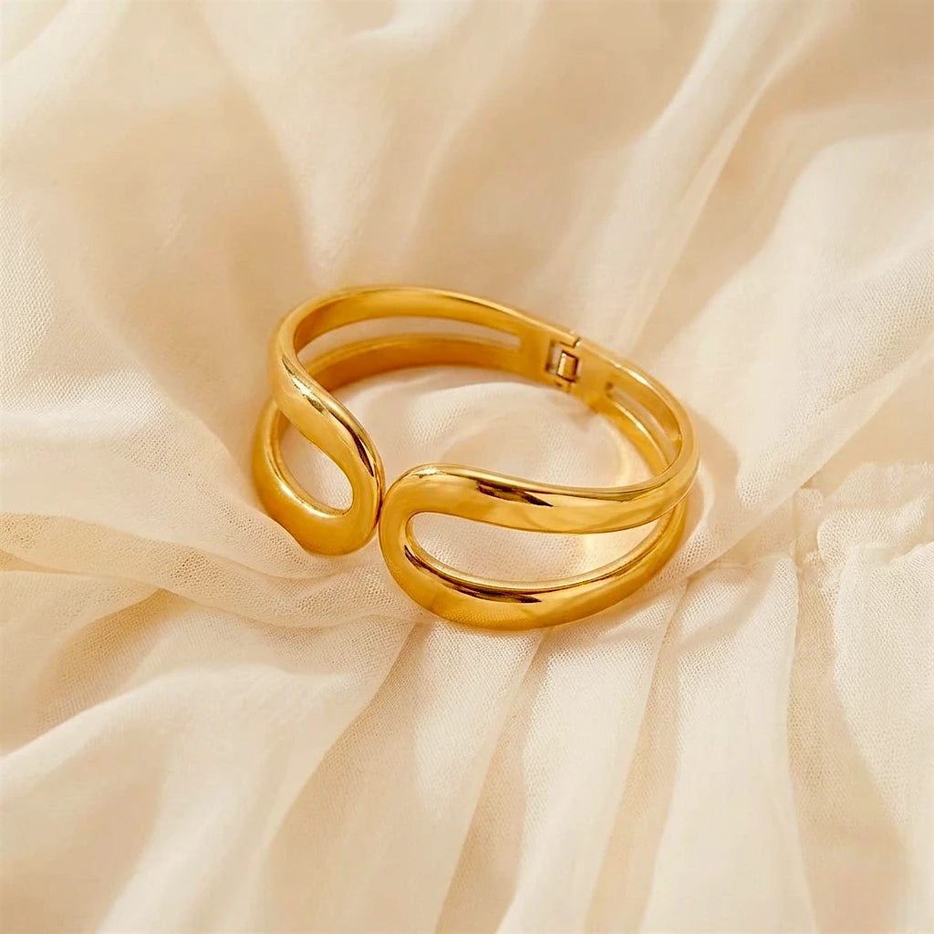 צמיד אורורה - קשיח עם מנגנון קפיץ